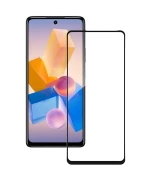 Закаленное защитное стекло Full Screen Tempered Glass для Infinix Hot 40 / 40 Pro, Black