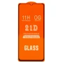 Захисне скло 21D Full Glue для Motorola Moto E13, Black