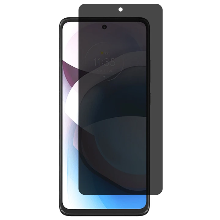 Защитное стекло Privacy Full Screen для Motorola Moto G84, Black