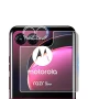 Защитное стекло на камеру и задний экран для Motorola Razr 40 Ultra, Transparent