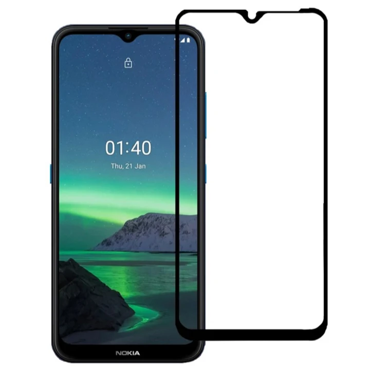 Закаленное защитное стекло Full Screen Tempered Glass для Nokia G42, Black