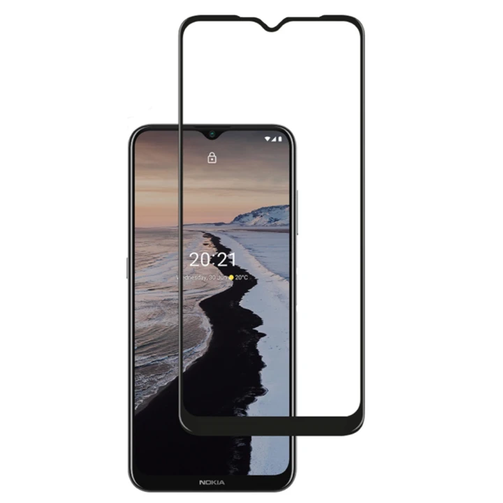 Защитное стекло Full Screen Tempered Glass для Nokia G10 / G20, Black