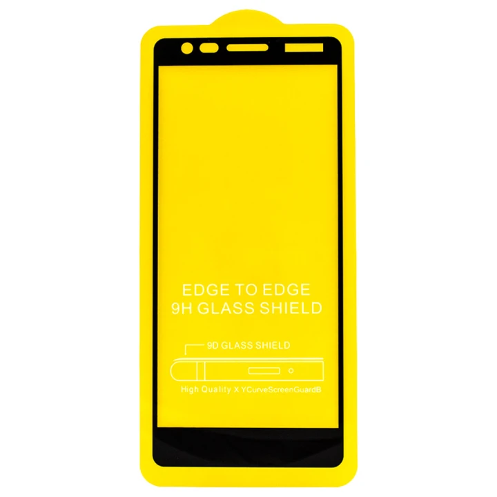Защитное стекло Full Screen Full Glue 5D Tempered Glass для Nokia 3.1, Black