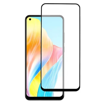 Закаленное защитное стекло Full Screen Tempered Glass для Oppo A78 4G, Black