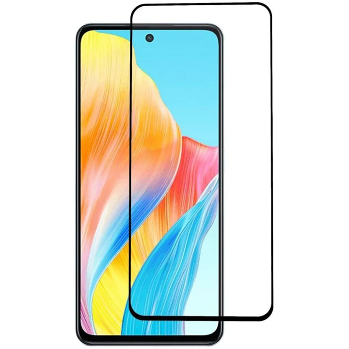 Загартоване захисне скло Full Screen Tempered Glass для Oppo A98, Black
