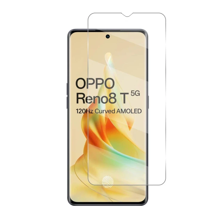 Захисне скло 2.5D 0.3mm Tempered Glass для Oppo Reno8 T 5G