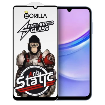 Захисне скло Gorilla Anti-Static Full Glue 2.5D для Samsung Galaxy A16, Black