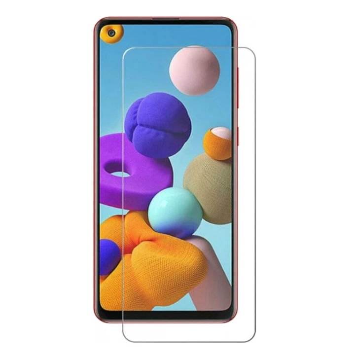 Захисне скло 2.5D 0,3mm Tempered Glass для Samsung Galaxy A21s (A217) Transparent