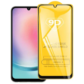 Защитное стекло Full Glue 2,5D для Samsung Galaxy A24 4G, Black