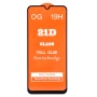 Защитное стекло Tempered Glass 21D Full Glue для Samsung Galaxy A34 с клейким основанием по всей поверхности, Black