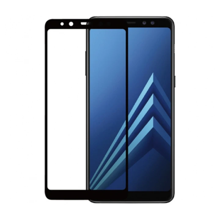 Захисне скло 2.5D FULL SCREEN Tempered Glass для Samsung A8 Plus 2018 (A730)