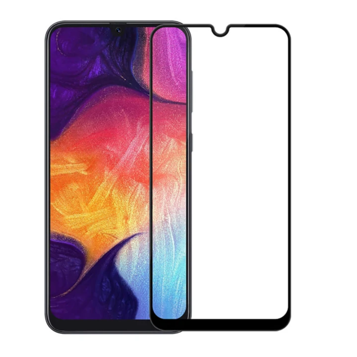 Защитное стекло Full Screen Tempered Glass 2.5D для Samsung Galaxy M31 / M21 / M31 Prime Black