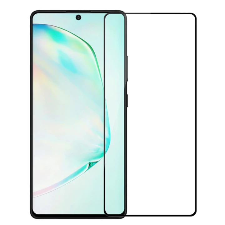 Захисне скло Full Screen Tempered Glass 2.5D для Samsung Galaxy S10 Lite Black