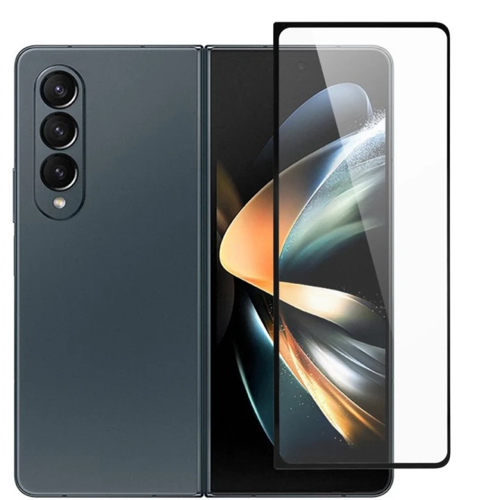 Защитное стекло Full Screen Tempered Glass для Samsung Galaxy Fold5 на передній екран, Black