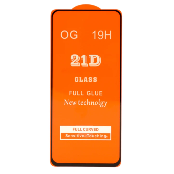 Захисне скло 21D Full Glue для Xiaomi Poco X3, Black