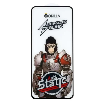 Защитное стекло Gorilla Anti-Static Full Glue 2.5D для Samsung Galaxy S21 FE, Black