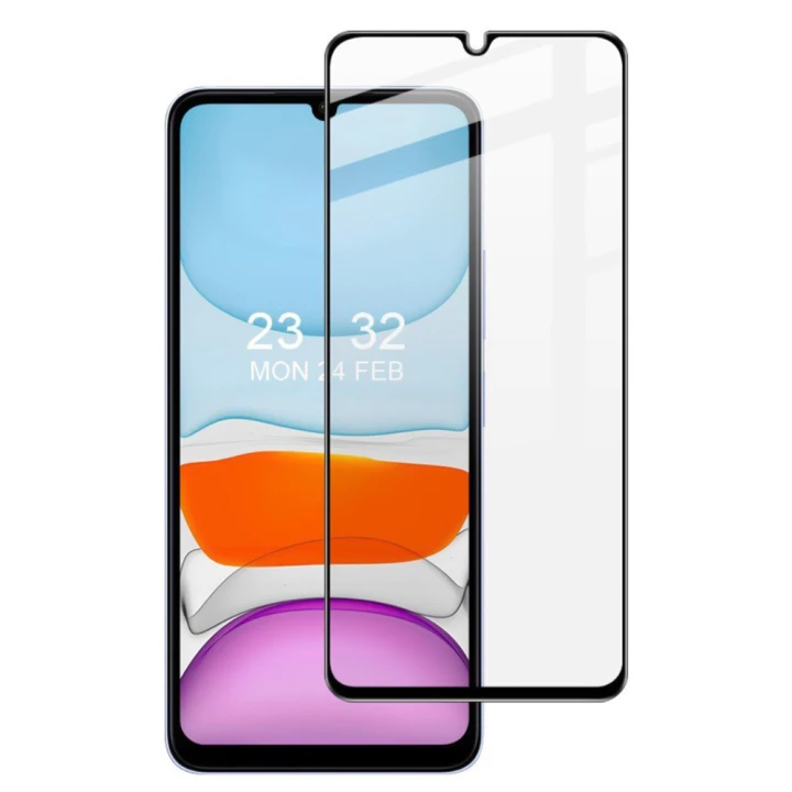 Загартоване захисне скло Full Screen Tempered Glass для Xiaomi Redmi 13C / Poco C65, Black