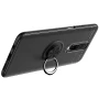 Чехол-накладка C-KU Auto Focus 360 Rotating Ring для Xiaomi Redmi K30 черный с синим