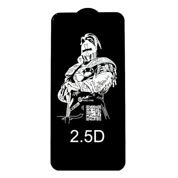 Защитное стекло Full Glue 2.5D King Fire для Xiaomi Redmi Note 8T, Black