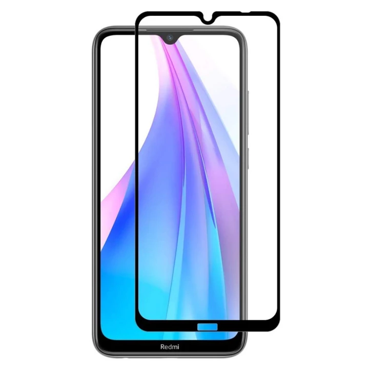 Захисне скло Full Screen Tempered Glass для Xiaomi Redmi Note 8T, Black