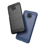 Чехол-накладка Carbon для Xiaomi Redmi Note 9 Pro / Note 9S / Note 9 Pro Max черный