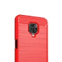 Чехол-накладка Carbon для Xiaomi Redmi Note 9 Pro / Note 9S / Note 9 Pro Max черный