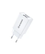 Сетевое зарядное устройство WK WP-U119a 2USB 2A с кабелем Type-C, White