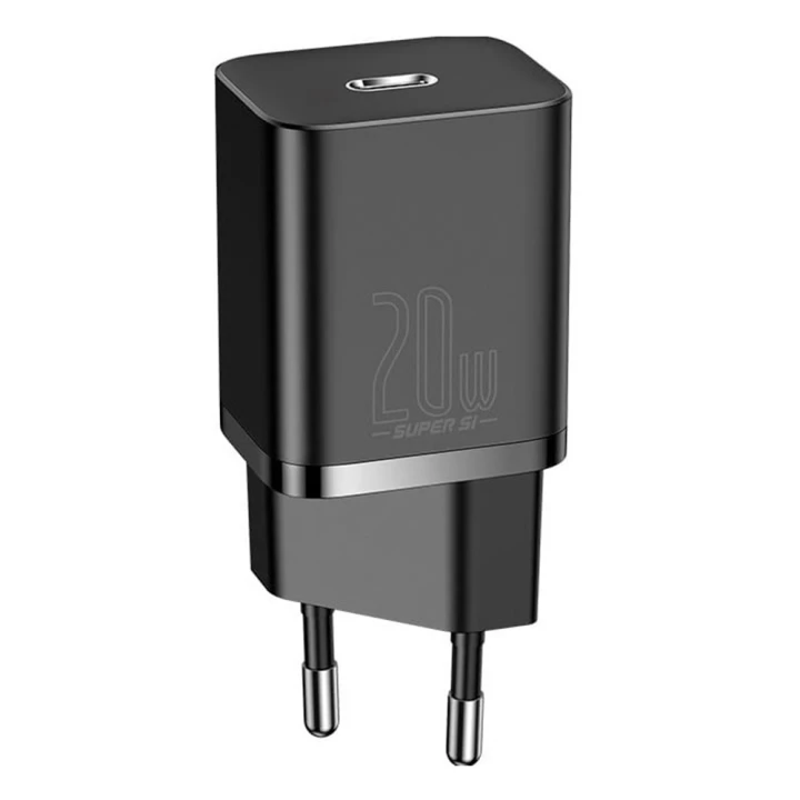 Сетевое зарядное устройство Baseus Super Si Quick Charger CCSUP-B01 1Type-C 20W, Black