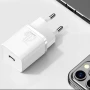 Мережевий зарядний пристрій Baseus Super Si Quick Charger CCSUP-B02 1Type-C 20W, White
