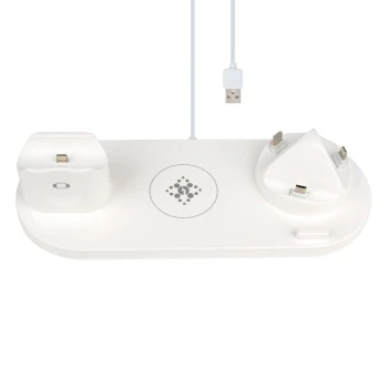 Беспроводное зарядное устройство I6 15w 6n1 1.5a\2.0a\3.0a, White