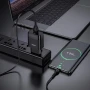 Мережевий зарядний пристрій Hoco C72Q USB 2A QC3.0 18W microUSB 1m чорний