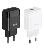Сетевое зарядное устройство Hoco C72Q USB 2A QC3.0 18W без кабеля