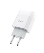 Сетевое зарядное устройство Hoco C73A 2 Usb 2.4A без кабеля, White