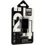  Мережевий зарядний пристрій Hoco C27A 2.4A без кабеля, Black