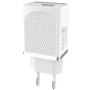 Сетевое зарядное устройство Hoco C42A QC 3.0 USB 3A белый