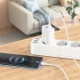 Сетевое зарядное устройство Hoco C97A QC3.0 PD20W 3A без кабеля, White