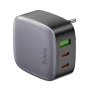 Сетевое зарядное устройство Hoco CS33A 2Type-C / 1USB QC3.0 PD30W без кабеля, Black