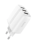 Сетевое Зарядное Устройство Hoco N15 (3 USB/3.4A), White
