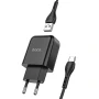 Сетевое зарядное устройство Hoco N2 USB 2.1A Type-C 1m