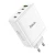 Мережевий зарядний пристрій N31 Leader GAN 3USB-C / 1USB-A PD100W QC3.0, White