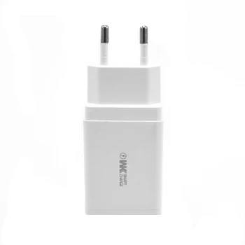 Мережевий зарядний пристрій Remax RP-U62 1USB PD QC3.0 3A без кабеля, White