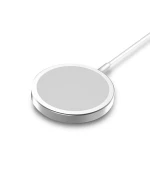 Безпровідний зарядний пристрій XO CX004 Magnetic 15W, White