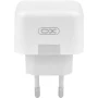 Мережевий зарядний пристрій XO L102 Quick Charge 3.0 (2Type-C/35W), White
