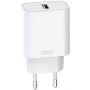 Мережевий зарядний пристрій XO L103 QC3.0 (1USB/3A), White