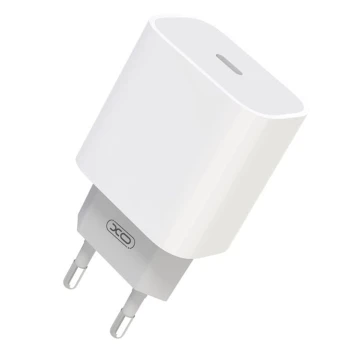 Мережевий зарядний пристрій XO L80 Type-C 2A 10W без кабеляю EU, White