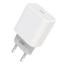 Мережевий зарядний пристрій XO L80 Type-C 2A 10W без кабеляю EU, White