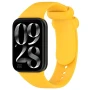 Ремінець Silicone для смартгодинників Xiaomi Smart Band 9 Pro жовтий