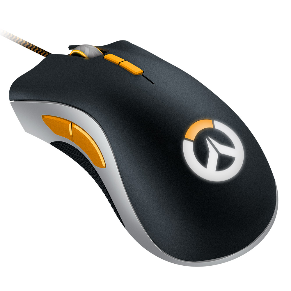 Игровая оптическая компьютерная мышь Razer DeathAdder Chroma Overwatch ...
